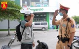 Xử phạt nhiều trường hợp vi phạm giao thông trong ngày đầu tổng kiểm tra, kiểm soát phương tiện